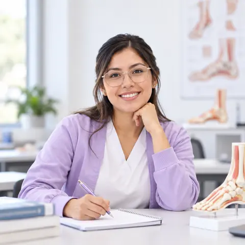 Estudiante de podología
